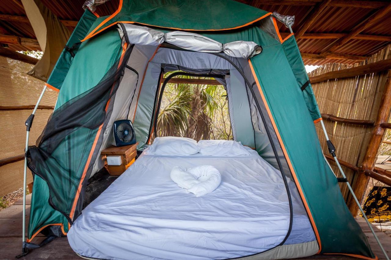 Skycamp Camping Holbox Экстерьер фото