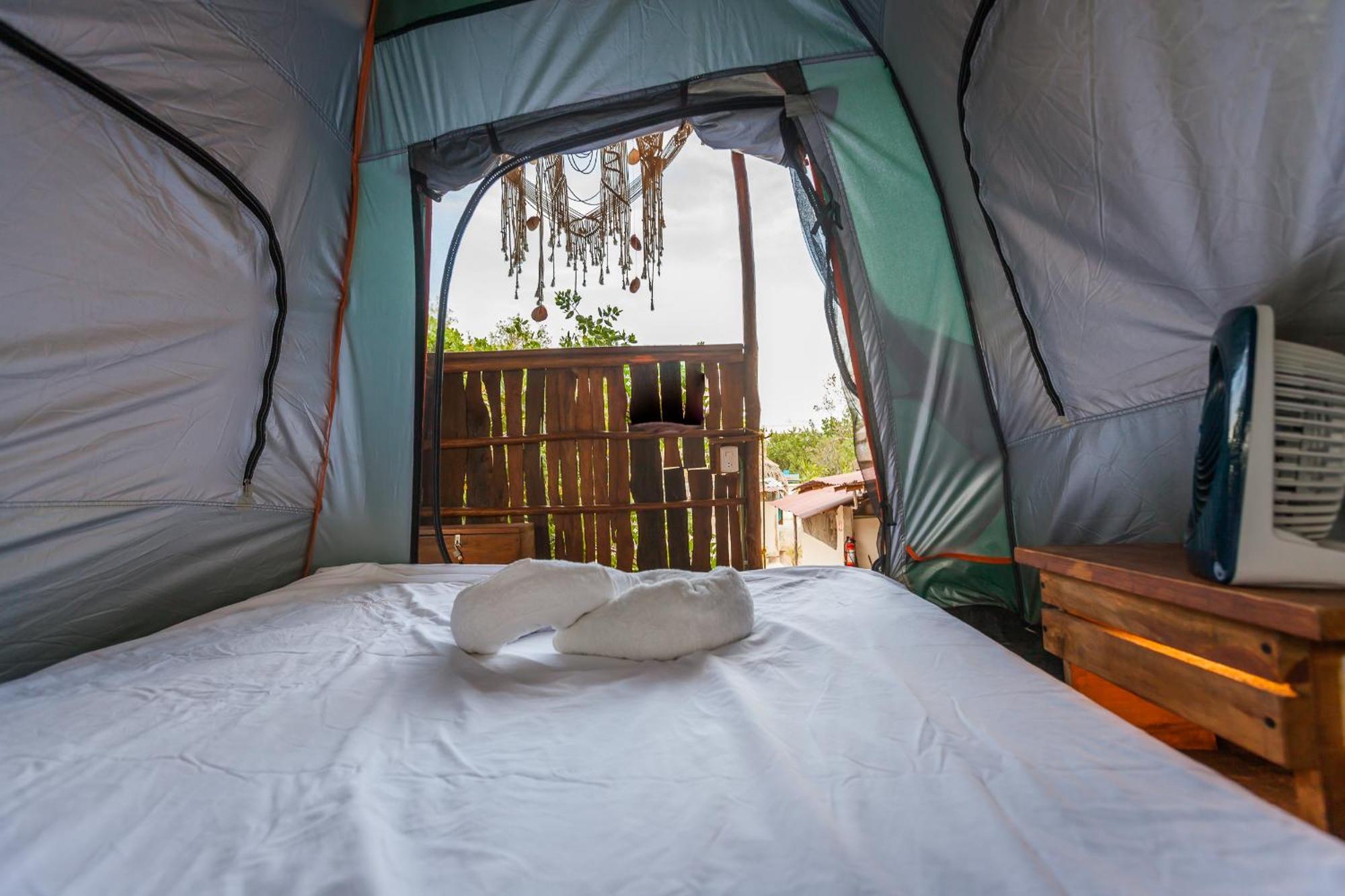Skycamp Camping Holbox Экстерьер фото